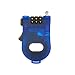 Crysto 3-Foot Retractable Cable Password Lock