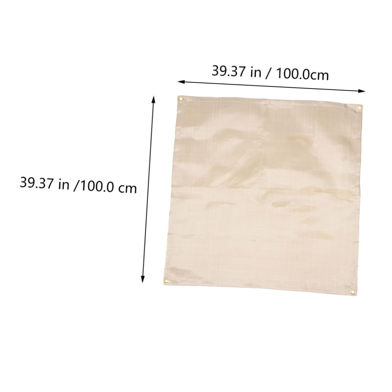 Abaodam Camping Fire Retardant Blanket BBQ Protective for Outdoor Cooking Fireproof Pad Easy to Store