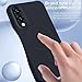 MIDIIUGCT for Galaxy S25 Edge Case Magnetic,Wireless Charging,Slim Soft TPU Silicone Cover Phone Case for Galaxy S25 Edge,Black,MUS-MFCX-11-01