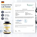 Berberine HCL 500mg 120 kapsułek wegańskich, Certyfikat analizy AGROLAB NIEMCY, wysoka moc, bez glutenu, bez GMO