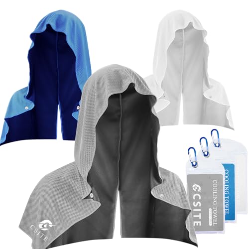 CSITE 3 Pack Hoodie Towels