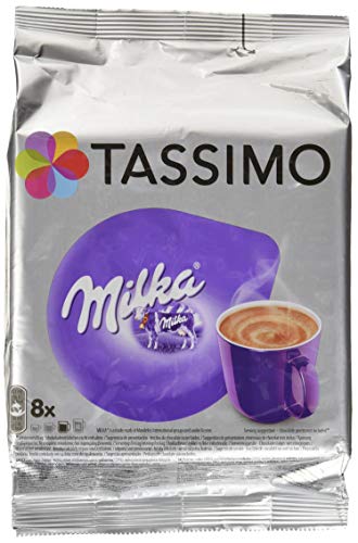 Bosch - Capsules disque T machine à café Tassimo chocolat chaud Milka (lot de 1,2,3,5 ou 10) -...