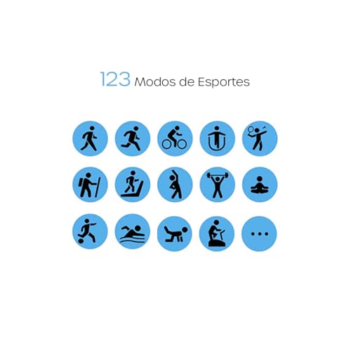 Smartwatch Relógio Inteligente My Watch Sport Haiz Tela Full Touch 1.39