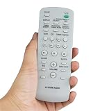  Telecomando di ricambio compatibile per Sony MHC-EC77 HCD-EC77 MHC-EC68 HCD-EC68 Micro Hi-Fi Component System