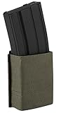 KRYDEX 5.56 Magazine Pouch,MOLLE Mag Holder with Quick Release Magazine Pouch Insert (RG)