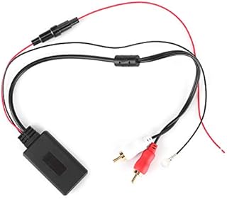 Gorgeri Bluetooth Car AdapterUniversal Bluetooth AUX Receiver Module 2 RCA AUX‑in Adapter for Car Audio