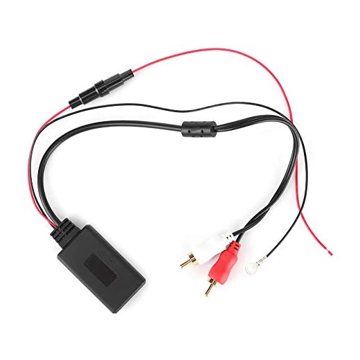 Bil Bluetooth AUX-mottagarmodul, Universal Bluetooth AUX-mottagarmodul 2 RCA AUX-IN-adapter för Bilstereo