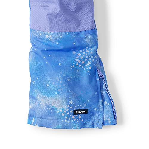 Lands' End Kids Squall Snow Bibs Warm Lavender Star Galaxy Kids 20 #TOP2