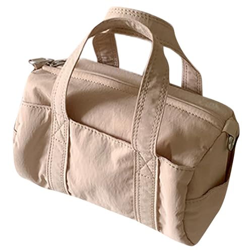 Sac coréen avec poignée sur le dessus en nylon souple et résistant