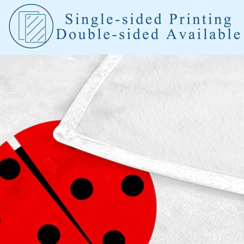 Couverture douce et chaude coccinelle pour des moments cocooning en famille - 5