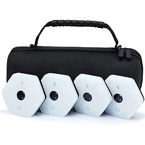 TYBJLXF Flash Reflex Pods,Reaction Training LED Light Pods,Improve Fitness,Reaction Time,Speed