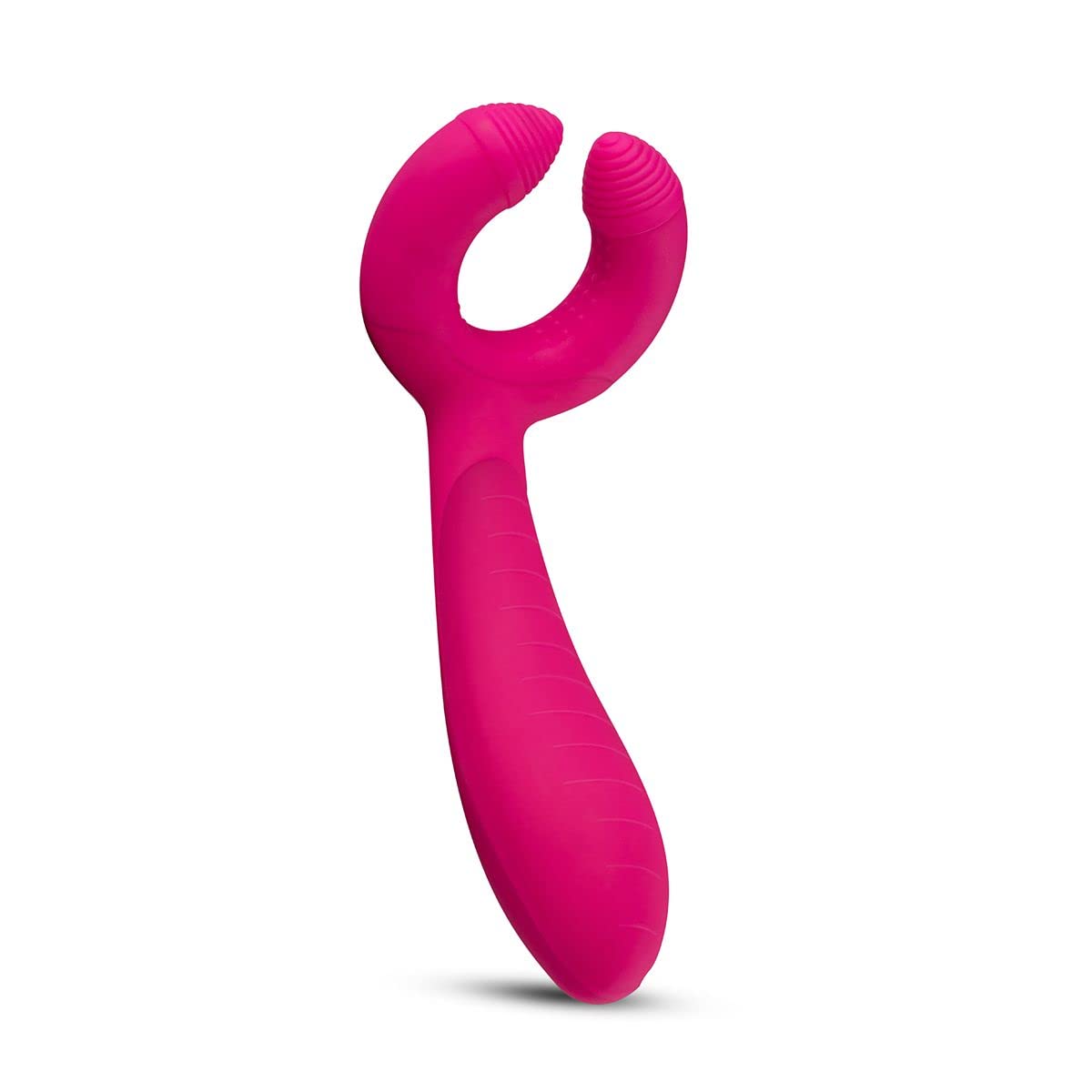 Teazers Vibratore in silicone triplo paio di vibratori per voi clitoride e punto G, silenzioso, stimolatore anale prostatico con 7 frequenza di vibrazione