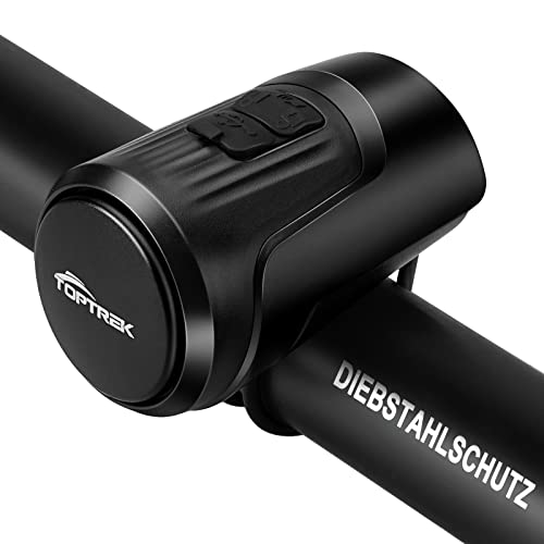 toptrek Fahrradklingel Elektrisch, Mountainbike Anti-Diebstahl-Alarm,...