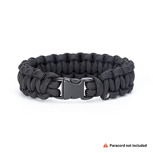 Abma Cord Paracord Bracelet Buckles 120pcs x 10mm (3/8") Paracord Buckles Clips Side Release Plastic Buckles for Bracelets Crafts and DIY - Image 4