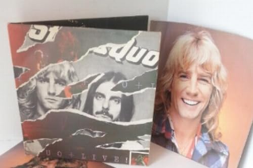 STATUS QUO live, gatefold, double album with poster, 6641 580