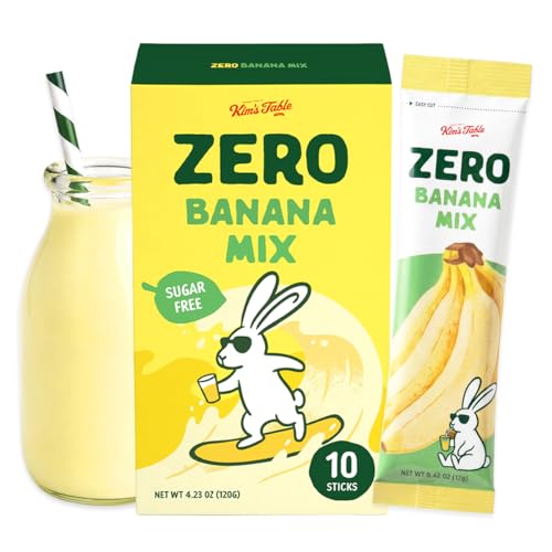 Kim’s Table Korean Banana Milk Flavored Mix Zero Sugar (10
