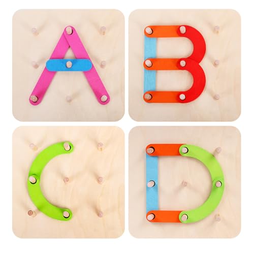 Bloques de madera apilables de puntos para el aula materna y juegos en casa 6