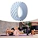Menolana Back Wheel Roller Yoga Circle Wheel Flexibility Stretching Lightweight Pilates Ring Back Wheel for Leg Gym Exercise Fitness, Blue