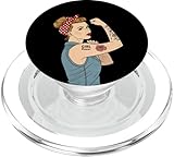 Photo Gallery girl power femminista retro art rosie rivettatrice tattoo punk popsockets popgrip per magsafe Photo Gallery girl power femminista retro art rosie rivettatrice tattoo punk popsockets popgrip per magsafe