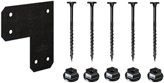Simpson Strong-Tie APVL6-KIT Outdoor Accents APVL6 L Strap Tie Bundle - with Required Fasteners