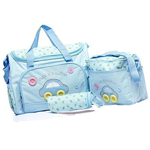 Saco de Fraldas para Múmias, Conjunto de Saco de Armazenamento para Mamães à Prova d'água, 4 Peças,