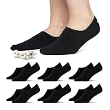 Snocks Füßlinge Damen & Herren aus Bio-Baumwolle, 6 Paar, unsichtbar
