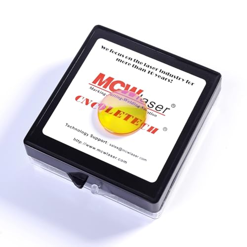 Miniatura 3 de Mcwlaser Cvd Ii-Vi Znse Lente Láser Co2 Diámetro: 30mm Fl: 2 O 50.8mm Lente De Enfoque Laser Focus Lens Para Grabado Láser Co2 Grabado Cortador De Corte 300w-600w