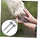 BESPORTBLE 10pcs Horseshoe Nails Set Iron Hoof Nails for Horseshoe Repair Portable