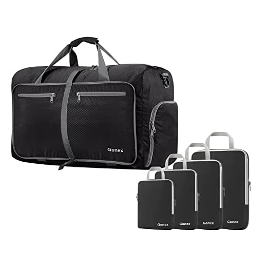 Gonex 40L Travel Duffle Bag with Cubes