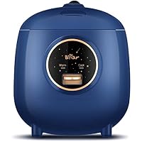 Bear Mini 2 Cups Uncooked 1.2L Portable Non-Stick Rice Cooker