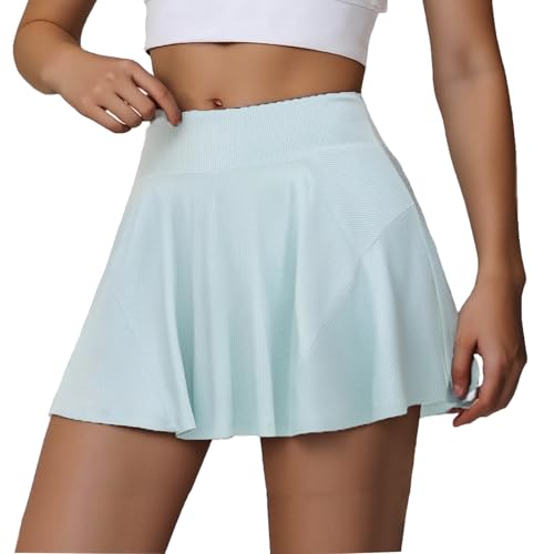 Jupe-short de tennis et badminton pour femme active et sportive