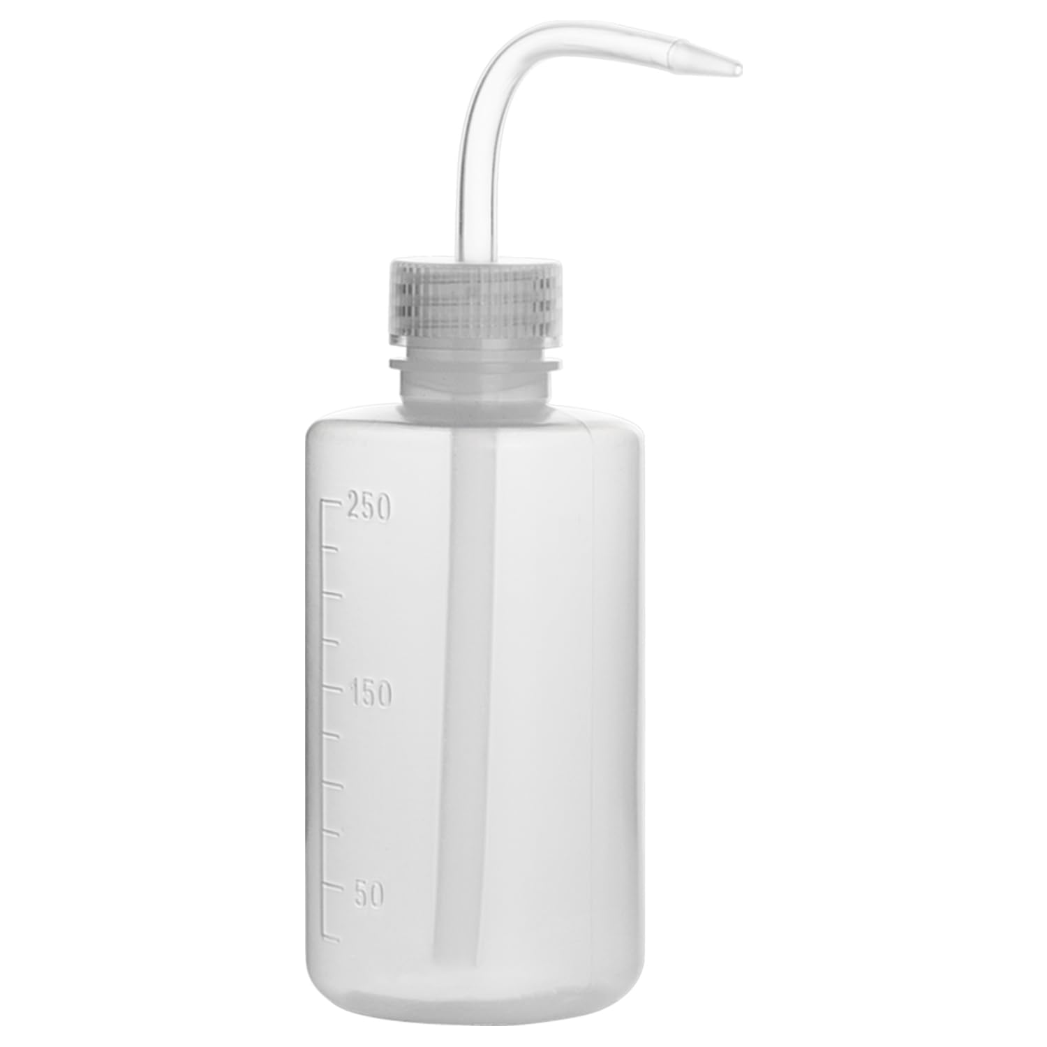 Stonylab Pink Chemical Wash Bottle (1-Pack), Ldpe Safety Lab Squeeze Bottle With Narrow Mouth & Scale, 250 Ml (8 Oz)