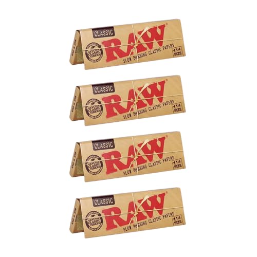 Papel de fumar Raw Organic King Size Slim papel natural que no altera el sabor ni se apaga