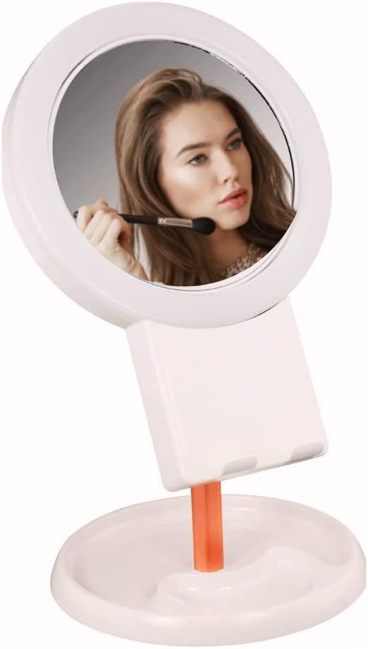 Espejo de Maquillaje LED FineLife con Soporte para Teléfono miniatura 5