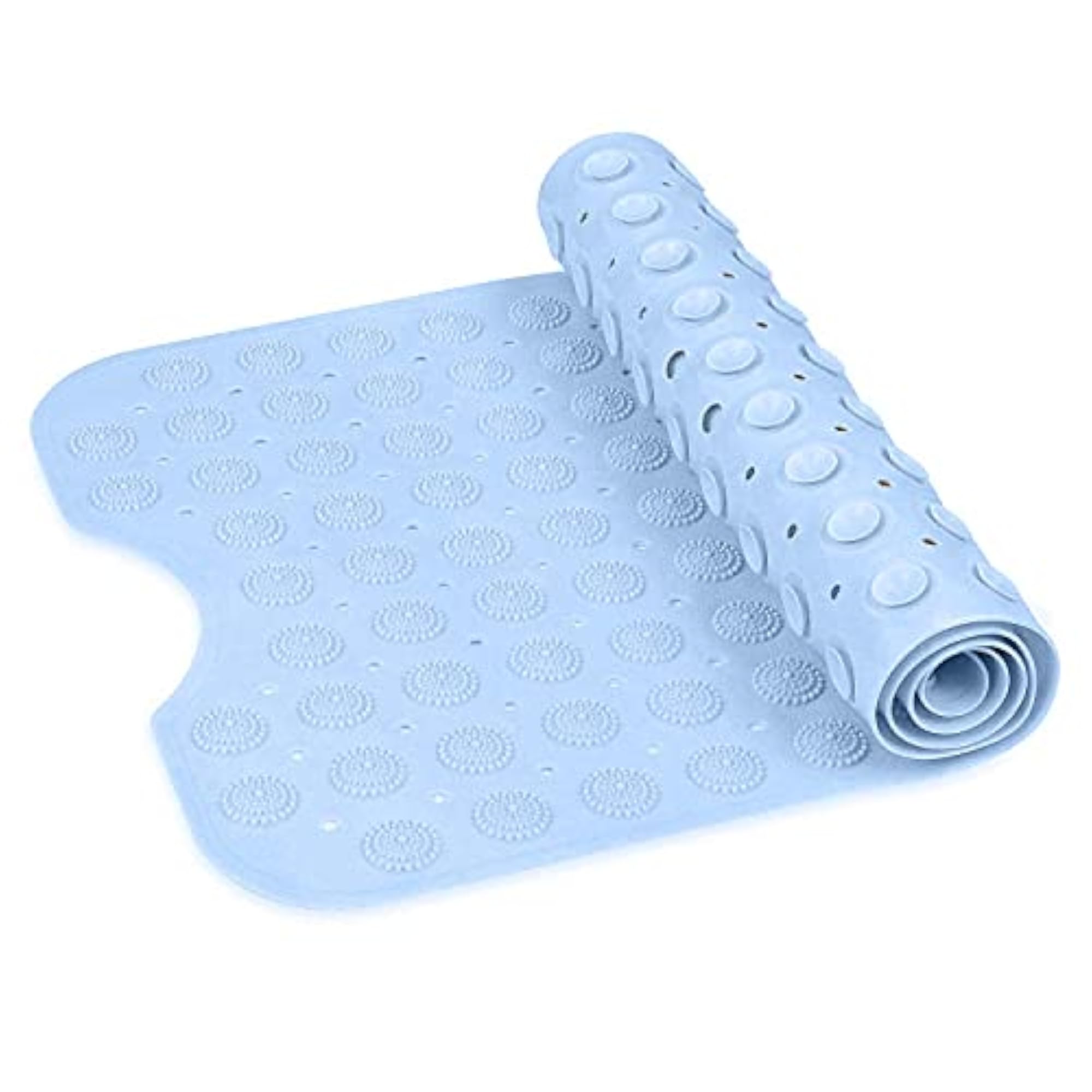 X-Large Anti-Slip PVC Rubber Bath Mat with Suction Cups