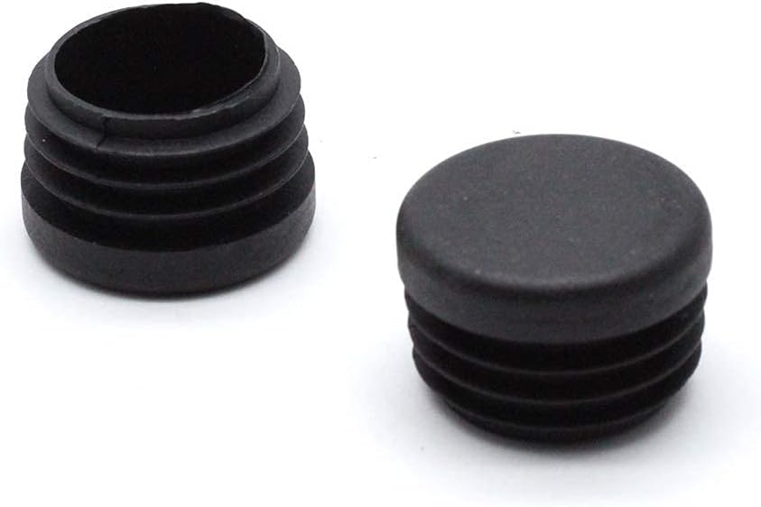 Bеѕt Cуbеr Dеаlѕ 🔥 LC LICTOP 24mm Small Round Plastic Plug Black Chair Caps Pipe Tubing End Cap Cover Insert,Pack of 50