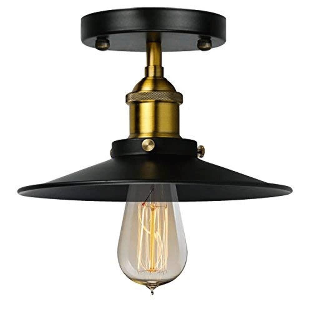 Luces de la isla de cocina lámpara industrial retro para techo de entrada