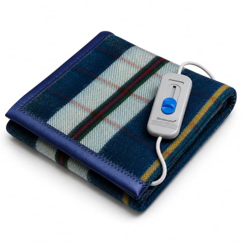 Image of Superior ISO & ZED Certified Electric Blanket | Bed Warmer with Multiple Heat Controls | Shock Proof | Low Power Consumption | Single Bed Size (150cmx80cm) | 5+5 Year Warranty