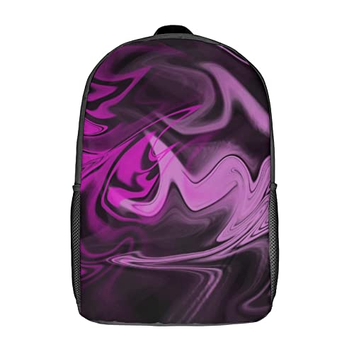 Sac d'école pour enfants 17 pouces avec motif Fractal imprimé en 3D
