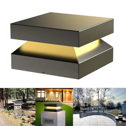 Stainless Steel Outdoor Post Lights,12X12″Outdoor...
