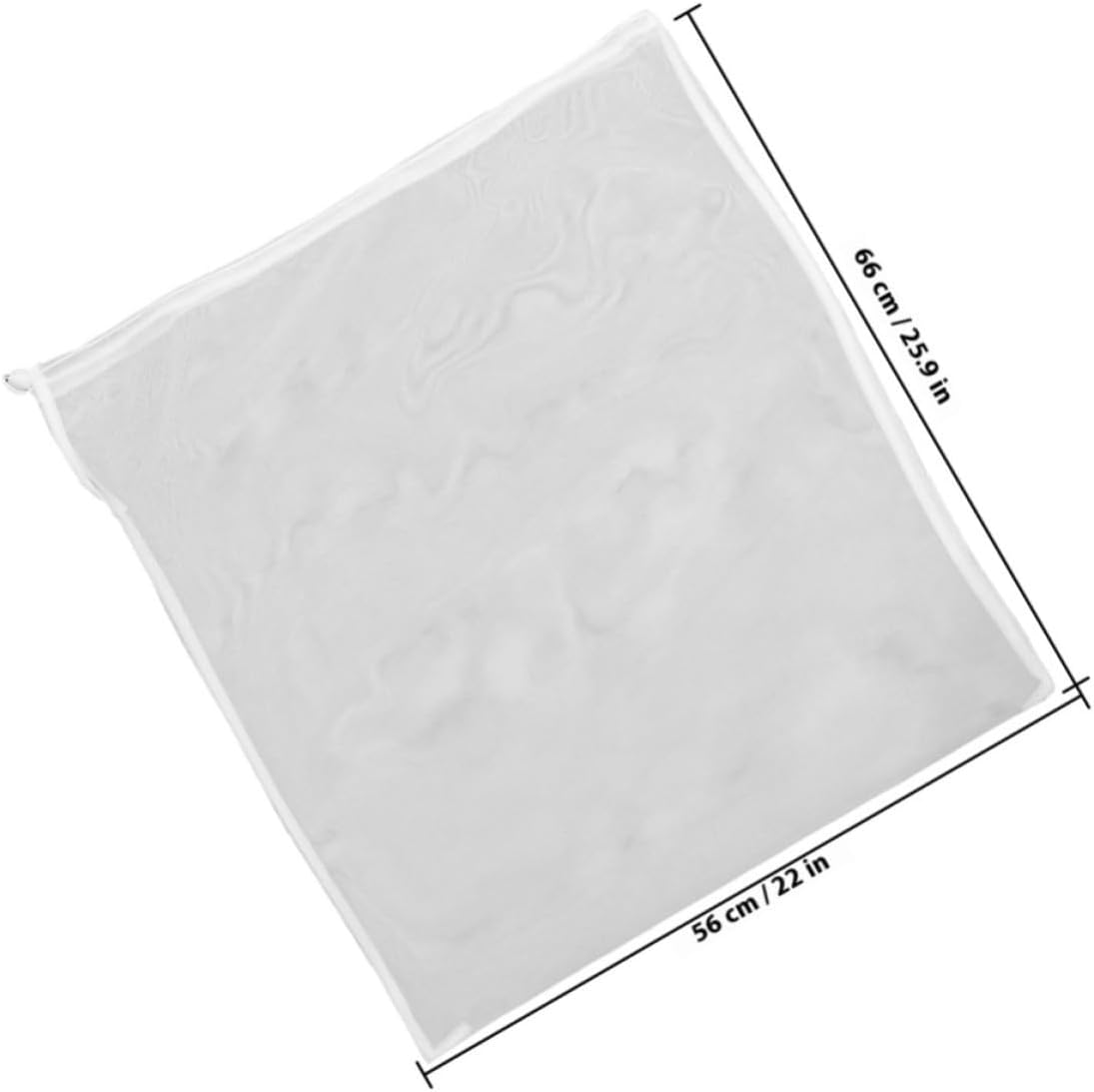 Reusable Wine Filter Bag, Fine Mesh Polyester Drawstring Strainer