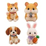 DOTIUWO Kit de Abalorios, Juguetes DIY Con Instrucciones, Sets Abalorios Manualidades DIY, Para Casa, Escuela, Viajes, Camping, Cumpleaños, Y Regalos Navideños