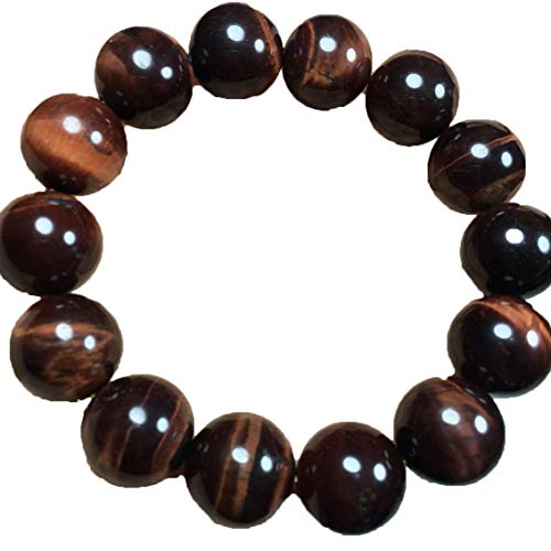 Bijoux en oeil de tigre rouge de classe A naturel pour hommes et femmes