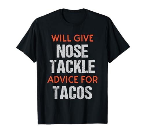 Funny Football Nose Tackle T-Shirt