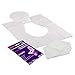 100 Toilet Seat Covers Disposable – XL Flushable Toilet Seat Covers for Kids, Toddlers and Adults Use for Travel, Potty Training, Airplane, Public Bathroom, Road Trips and More. (100 Pack)