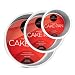 Last Confection 3-Piece Round Cake Pan Set - Includes 4", 6" and 8" Aluminum Pans 3" Deep