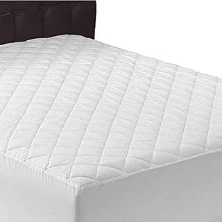 Sleep&Snuggle Luxurious Mattress Protector, 100% Pure Egyptian Cotton, Extra Deep, Machine Washable, Anti-Allergy, Breathable - (King)