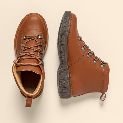El Naturalista Para Mujer. 255831155005_023 Botines De Piel N5583 Volcano MarróN (36), Plano, Cordones, Casual - 4