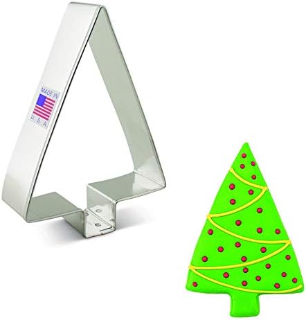 Ann Clark Cookie Cutters Simple Tree Cookie Cutter, 3.75"