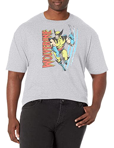 T-shirt Marvel Wolvie Claw Flip en Coton Peigné Finition Haut de Gamme